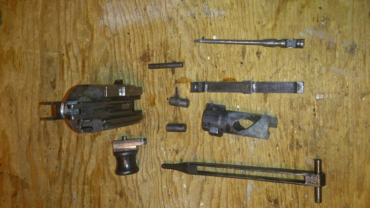 The Bolt Carrier in pieces